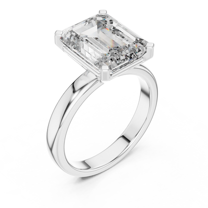 One Of A Kind Ring | Emerald Diamond Magnificence | Luxury Reserved For Eternity