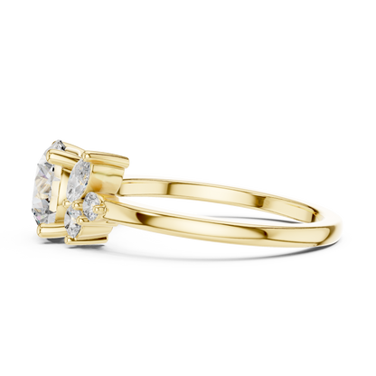 1.50CtTraditional Round Solitaire Ring • Clean 6-Prong Setting • Bridal Favorite • Minimalist Silver Solitaire Band