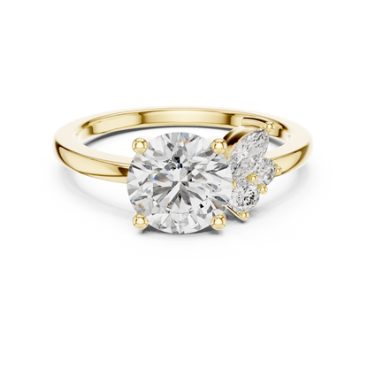 1.50CtTraditional Round Solitaire Ring • Clean 6-Prong Setting • Bridal Favorite • Minimalist Silver Solitaire Band