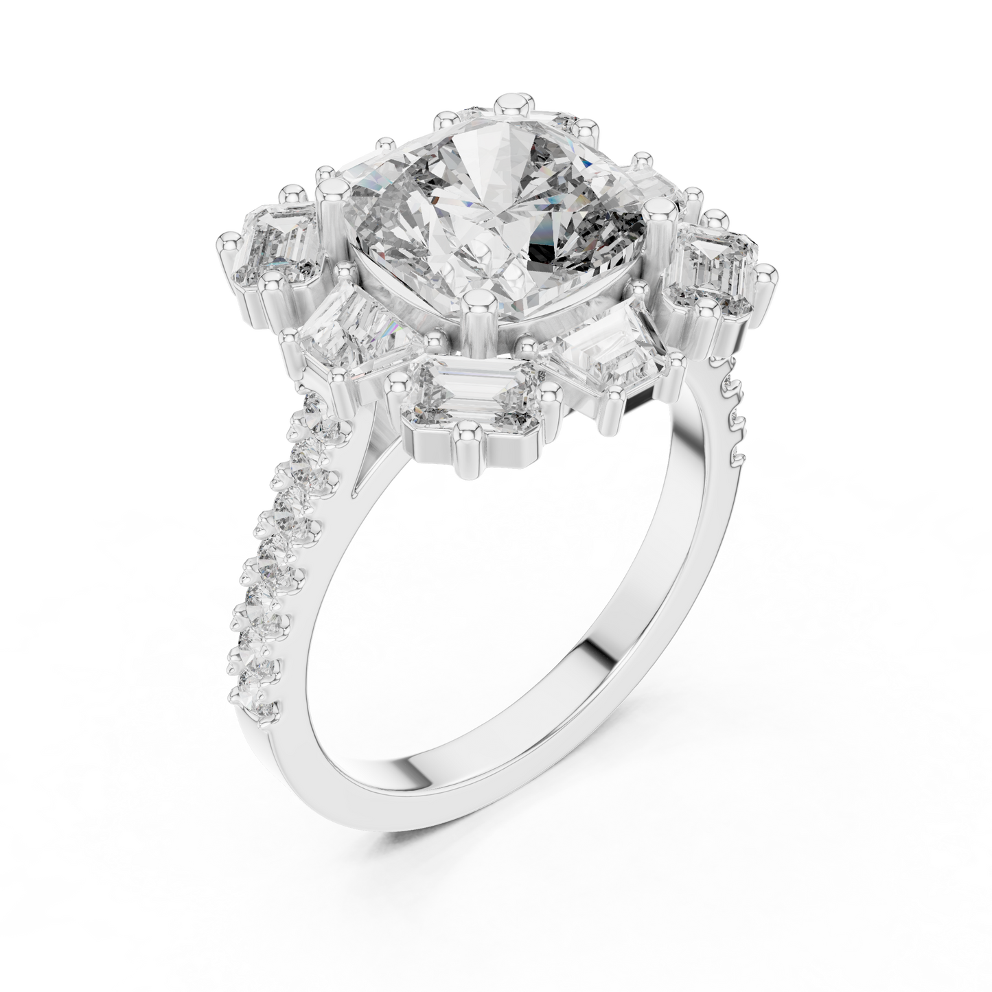 Brilliant cushion diamond ring radiates luxury elegance timeless sparkle for unforgettable engagements moments