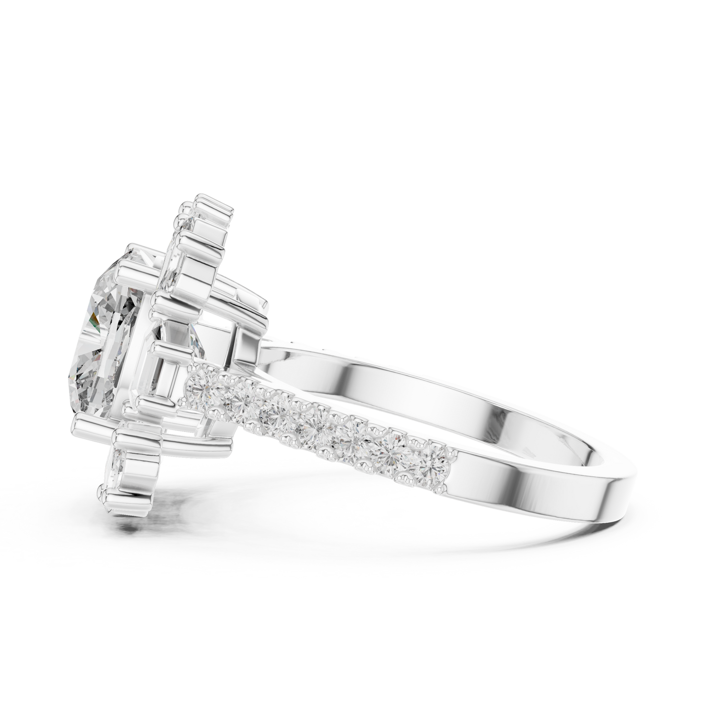 Brilliant cushion diamond ring radiates luxury elegance timeless sparkle for unforgettable engagements moments