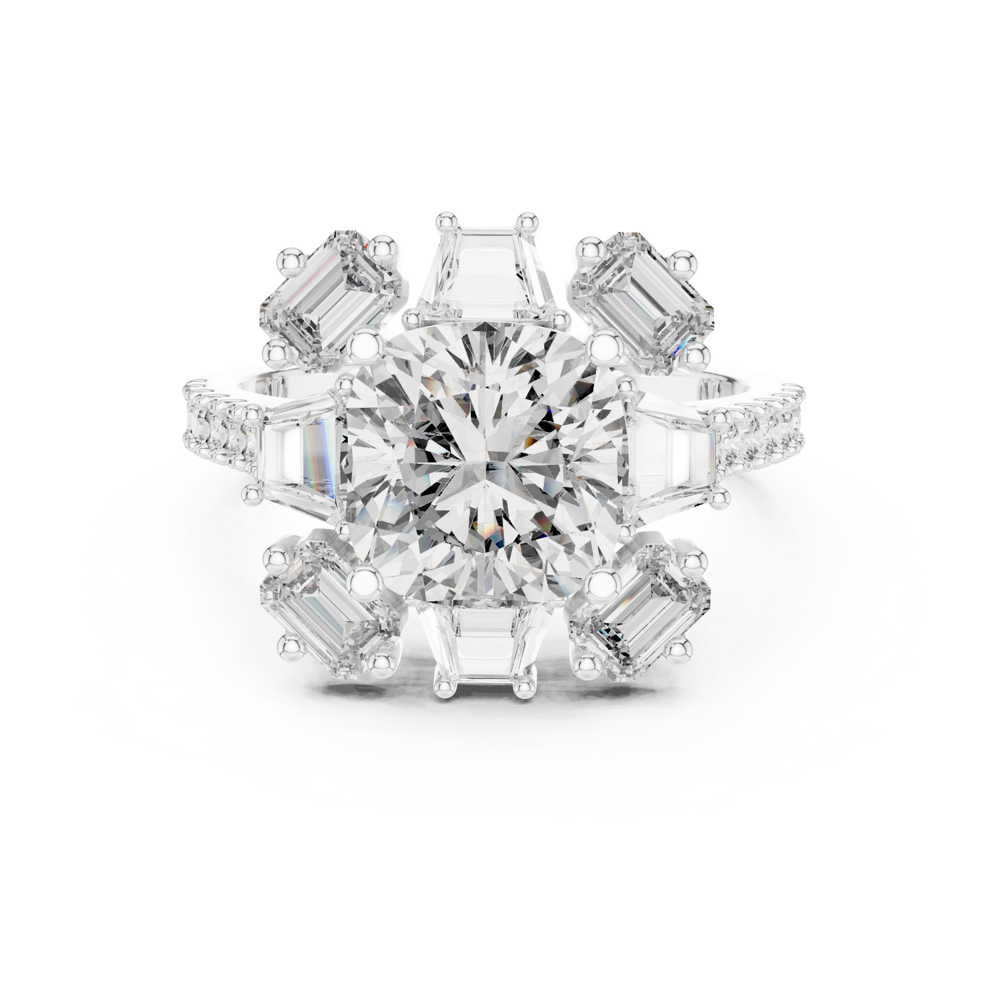 Brilliant cushion diamond ring radiates luxury elegance timeless sparkle for unforgettable engagements moments