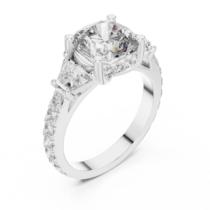 Echelon luxury mastery | Couture cushion brilliance | Where legacy meets desire