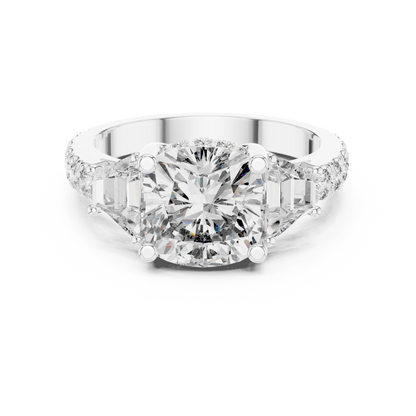 Echelon luxury mastery | Couture cushion brilliance | Where legacy meets desire