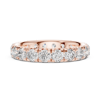 Infinity Glace™ Precision-Prong Eternity Band — Luxe Continuous Sparkle - Gift For Her - Proposal - Promise Ring