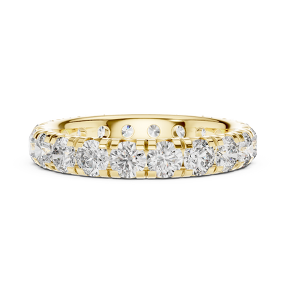 Infinity Glace™ Precision-Prong Eternity Band — Luxe Continuous Sparkle - Gift For Her - Proposal - Promise Ring