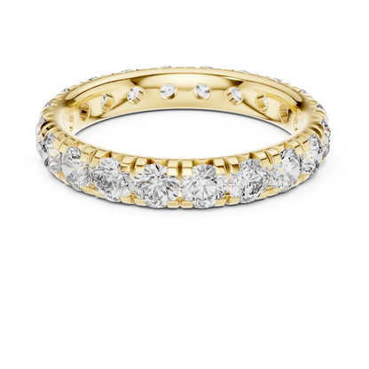 Infinity Glace™ Precision-Prong Eternity Band — Luxe Continuous Sparkle - Gift For Her - Proposal - Promise Ring