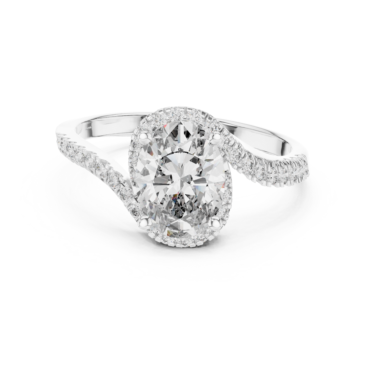 Detailed bottom profile view highlighting solid 14K gold hallmark stamping and smooth polished inner ring shank crafted by HB Prestige Jewels master jewelers.

