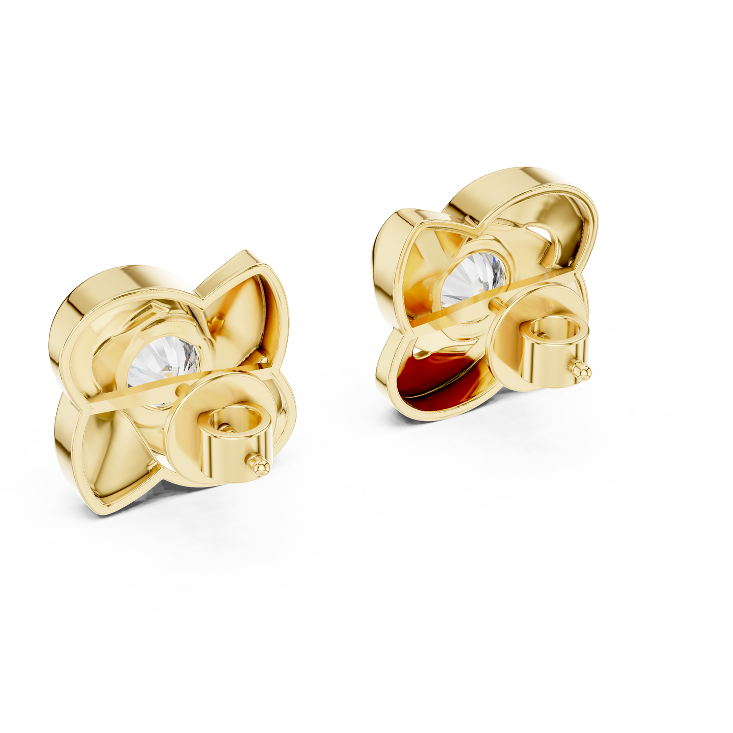 Soulmate Diamond Stud Earrings – Ultra Premium Look - Starlight Diamond Stud Earrings – Signature High Jewelry