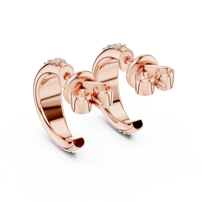 Gold Hoop Earrings for Women • Small Sparkle Hoops • Dainty Everyday Jewelry • Gift for Her