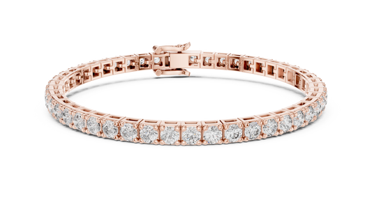 OpalRise Gold Tennis Bracelet – Crafted Brilliance - Brilliant Stones, Luxury Gift for Her – Elegant Bridal-Jewelry