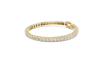 OpalRise Gold Tennis Bracelet – Crafted Brilliance - Brilliant Stones, Luxury Gift for Her – Elegant Bridal-Jewelry
