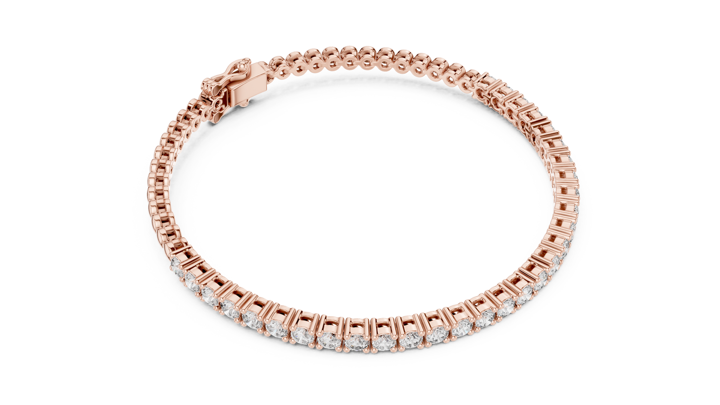 Adjustable Tennis Bracelet • High-Shine Crystal Line • Trending Gift for Her • Fine Sparkle Wrist Jewelry