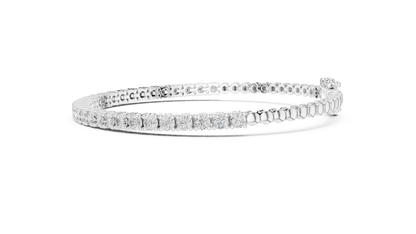 Adjustable Tennis Bracelet • High-Shine Crystal Line • Trending Gift for Her • Fine Sparkle Wrist Jewelry