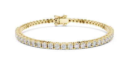 Adjustable Tennis Bracelet • High-Shine Crystal Line • Trending Gift for Her • Fine Sparkle Wrist Jewelry