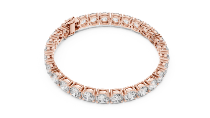 Classic 4-Prong Diamond Tennis Bracelet | Lab Diamond Jewelry | Everyday Luxury | Anniversary Gift