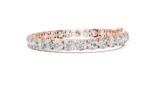 Classic 4-Prong Diamond Tennis Bracelet | Lab Diamond Jewelry | Everyday Luxury | Anniversary Gift