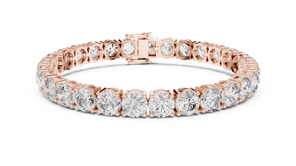 Classic 4-Prong Diamond Tennis Bracelet | Lab Diamond Jewelry | Everyday Luxury | Anniversary Gift
