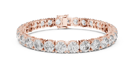 Classic 4-Prong Diamond Tennis Bracelet | Lab Diamond Jewelry | Everyday Luxury | Anniversary Gift