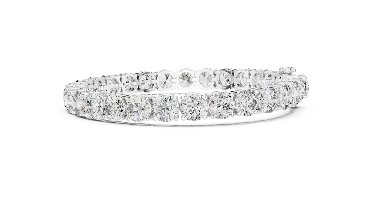 Classic 4-Prong Diamond Tennis Bracelet | Lab Diamond Jewelry | Everyday Luxury | Anniversary Gift