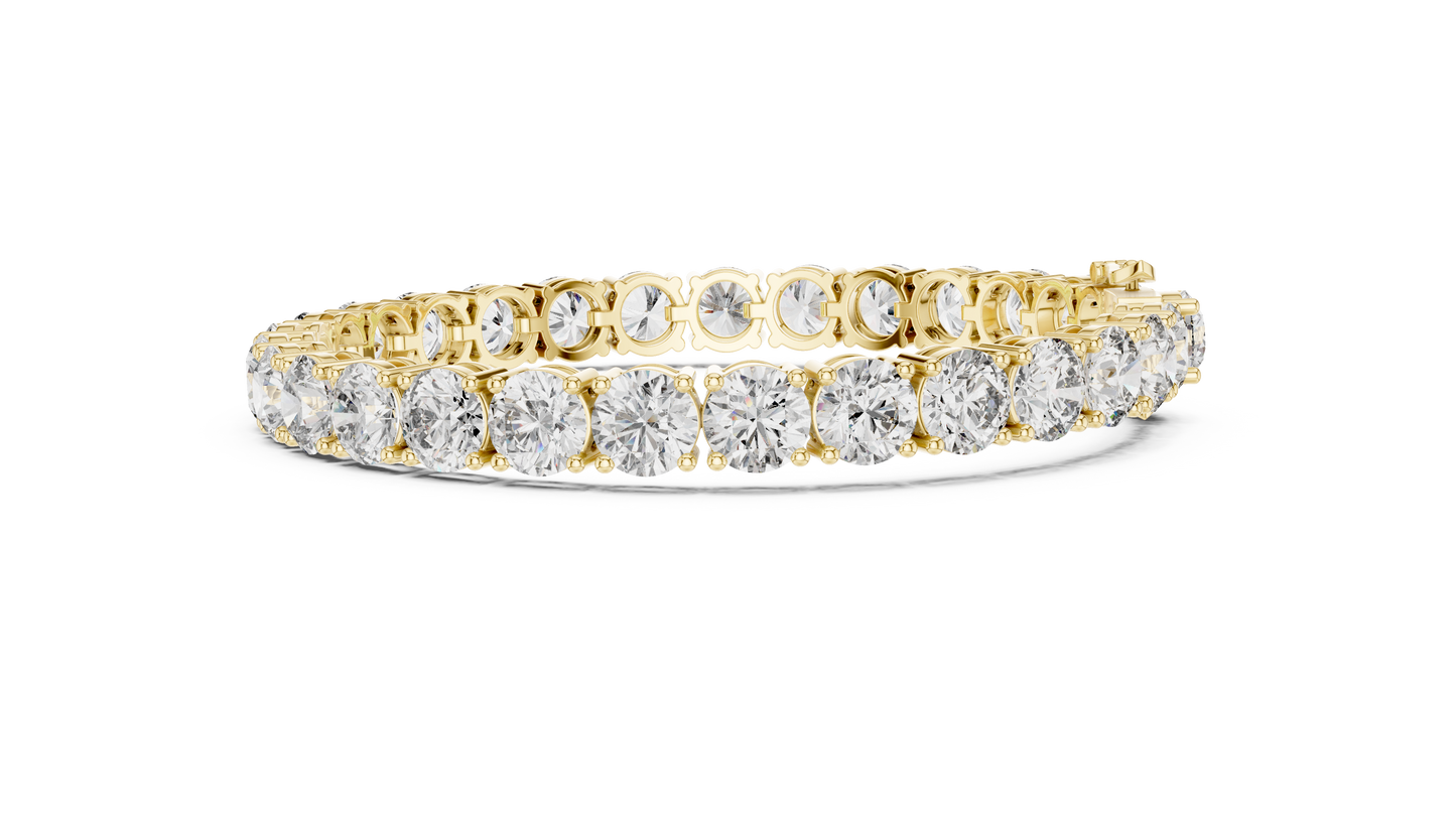 Classic 4-Prong Diamond Tennis Bracelet | Lab Diamond Jewelry | Everyday Luxury | Anniversary Gift