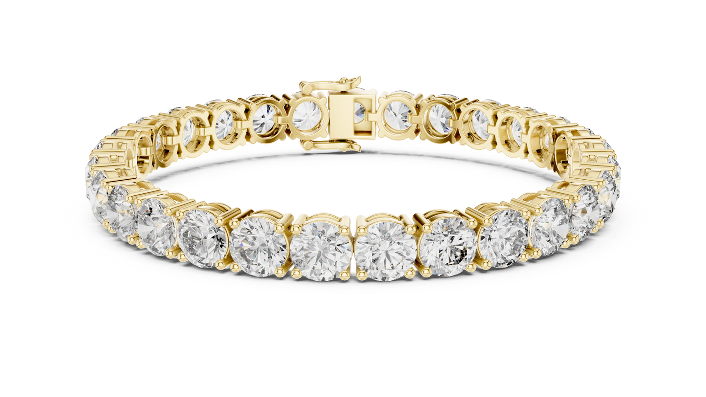 Classic 4-Prong Diamond Tennis Bracelet | Lab Diamond Jewelry | Everyday Luxury | Anniversary Gift