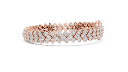 Empress Nova Luxe Bracelet | Elite Couture Diamond Stream | Signature Crafted Timeless Shine Architecture