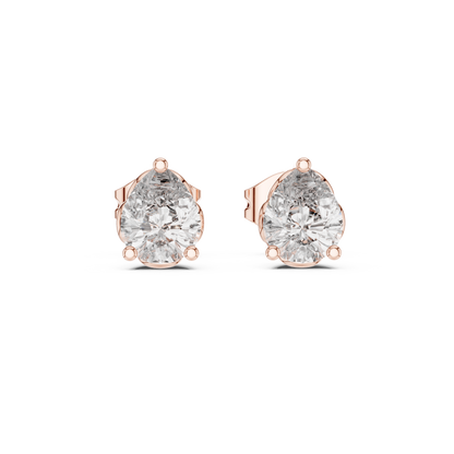Perfect Diamond Stud Earrings – Anniversary Gift Special - Affordable Diamond Stud Earrings – Luxury on Budget