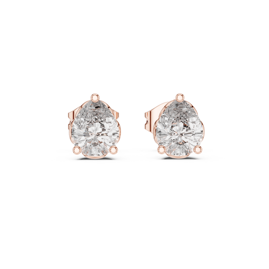 Perfect Diamond Stud Earrings – Anniversary Gift Special - Affordable Diamond Stud Earrings – Luxury on Budget