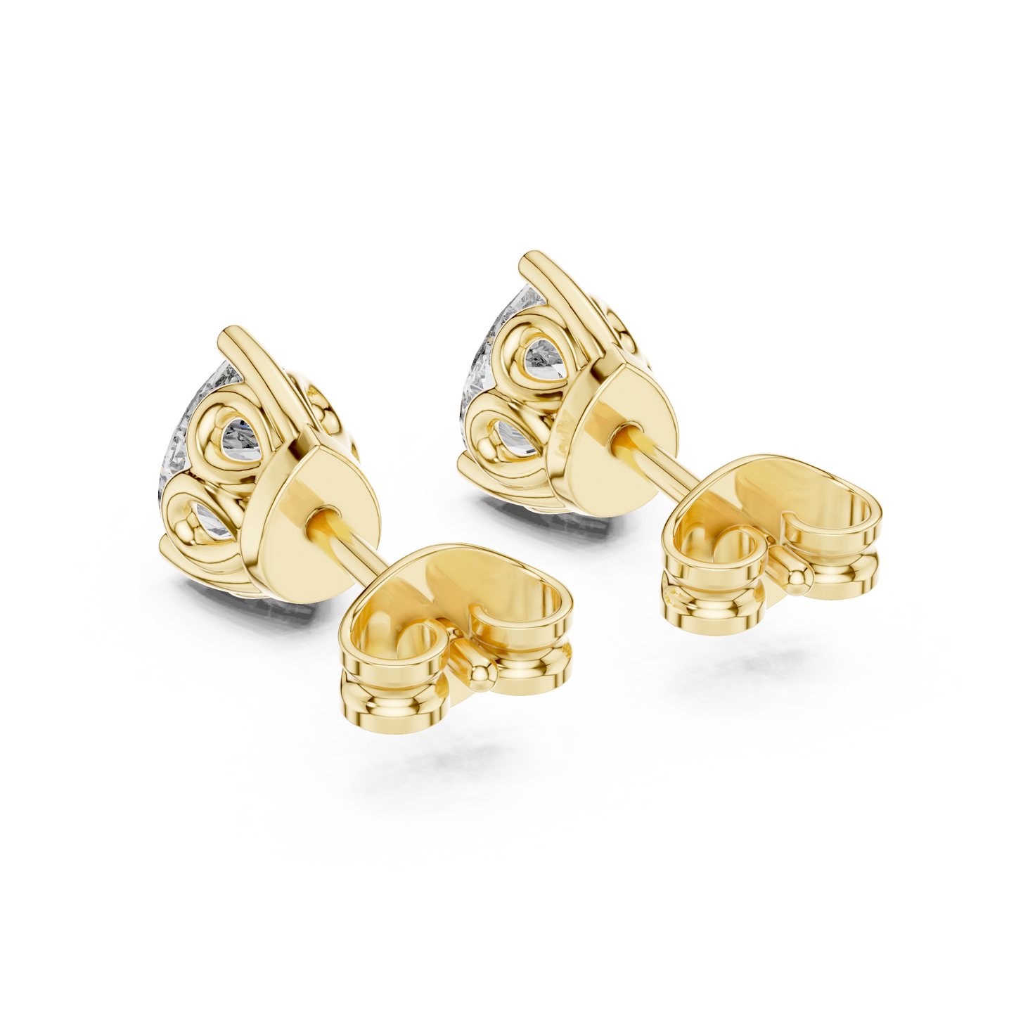 Perfect Diamond Stud Earrings – Anniversary Gift Special - Affordable Diamond Stud Earrings – Luxury on Budget