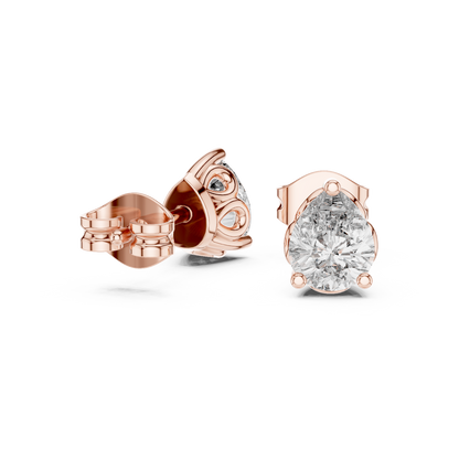 Perfect Diamond Stud Earrings – Anniversary Gift Special - Affordable Diamond Stud Earrings – Luxury on Budget