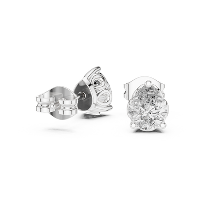 Perfect Diamond Stud Earrings – Anniversary Gift Special - Affordable Diamond Stud Earrings – Luxury on Budget