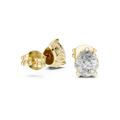 Perfect Diamond Stud Earrings – Anniversary Gift Special - Affordable Diamond Stud Earrings – Luxury on Budget