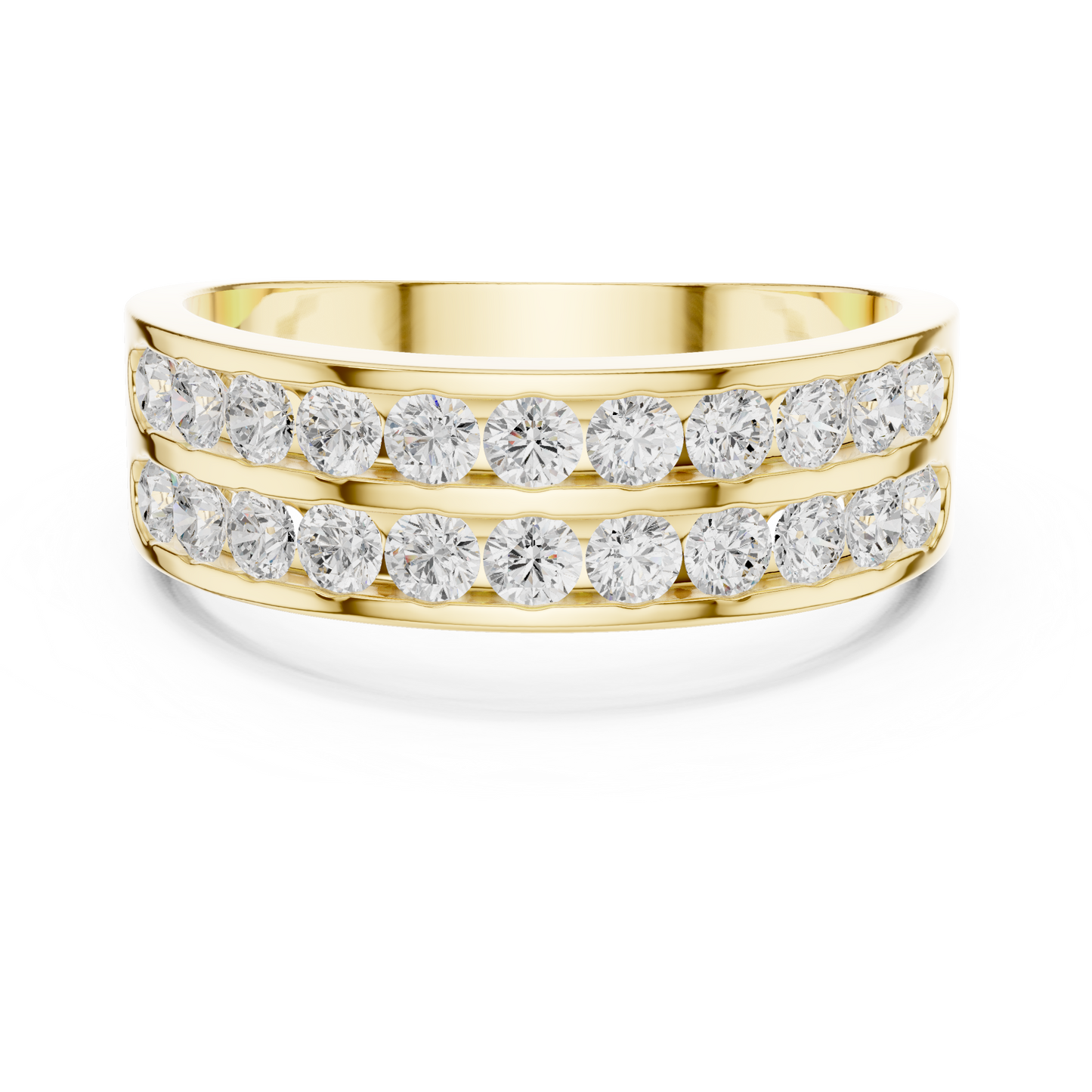 Eternal Power Band of Brilliance - Sovereign Spark Diamond Statement - Infinite Reign Diamond Band