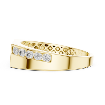 Unbreakable Style Diamond Ring - Power Luxury Perfect Balance - Crafted For Bold Souls