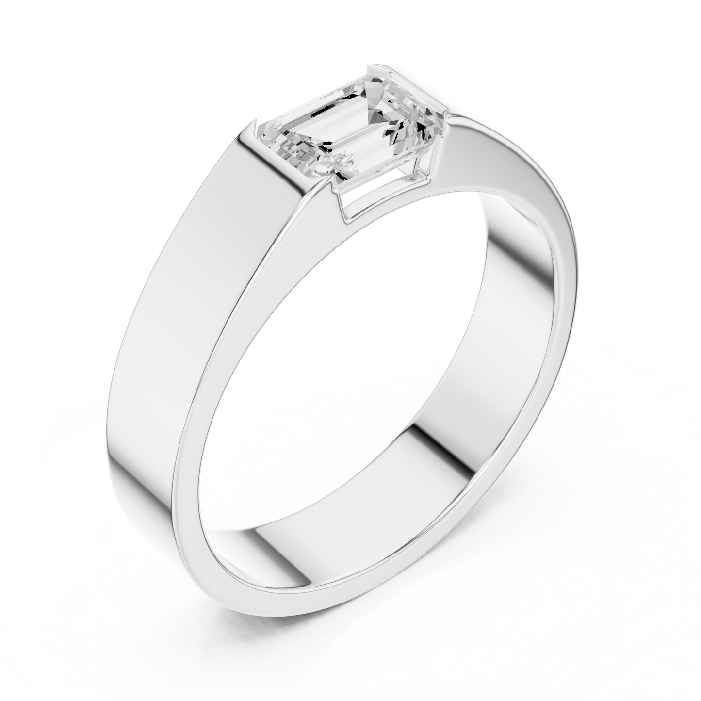 Strong Lines Pure Fire - Silver Ring With Authority - Made For Leaders Not Followers
