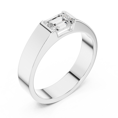 Strong Lines Pure Fire - Silver Ring With Authority - Made For Leaders Not Followers