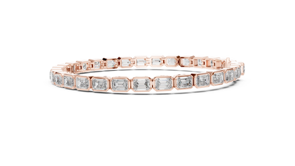Elite Emerald Diamond - Tennis Bracelet Heirloom - Lab Grown Diamond Jewelry