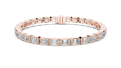 Elite Emerald Diamond - Tennis Bracelet Heirloom - Lab Grown Diamond Jewelry