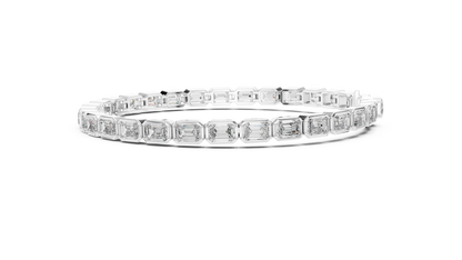 Elite Emerald Diamond - Tennis Bracelet Heirloom - Lab Grown Diamond Jewelry
