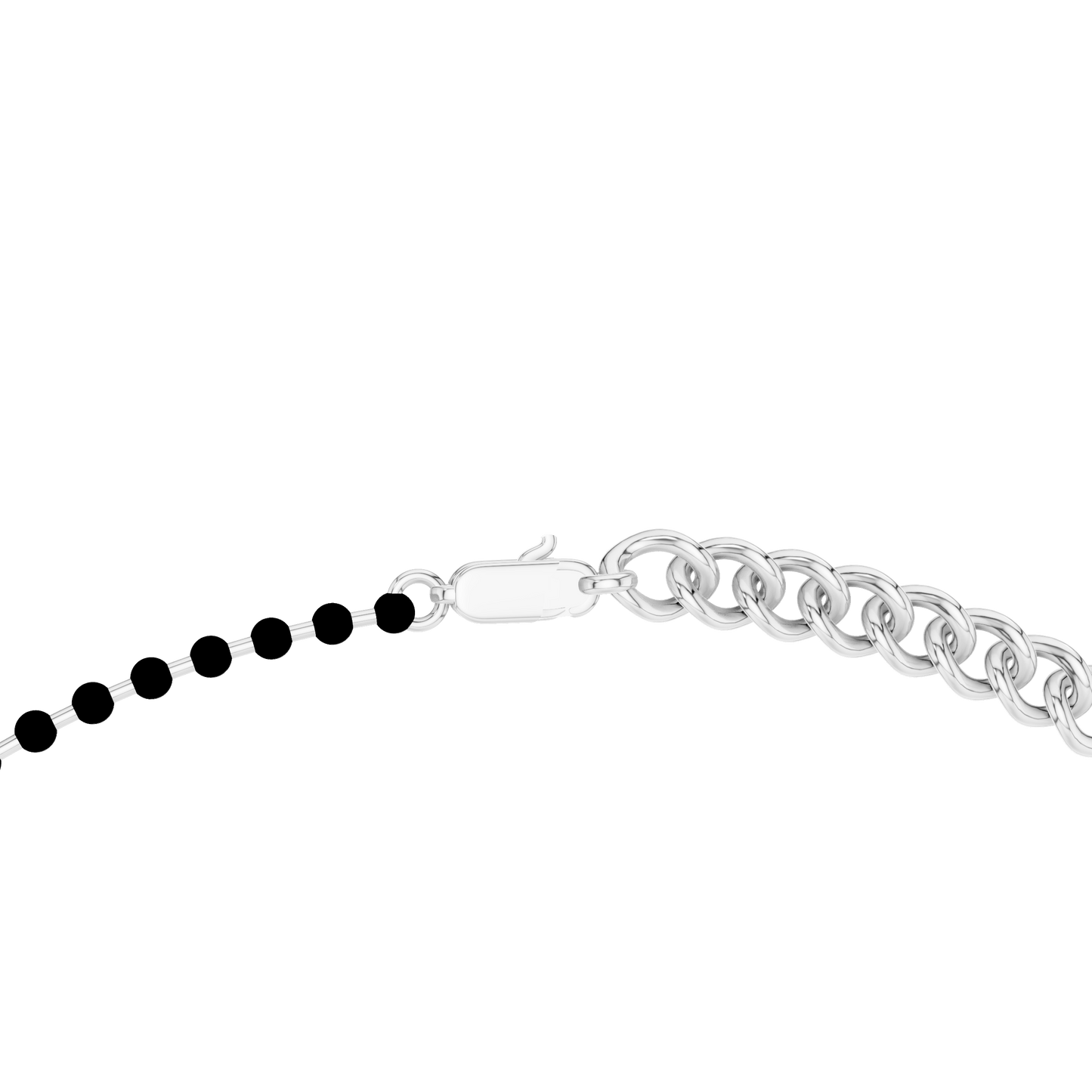 Noir Luminance Mangalsutra | Diamond Charm Chain | Premium Minimalist Bridal Gold Necklace