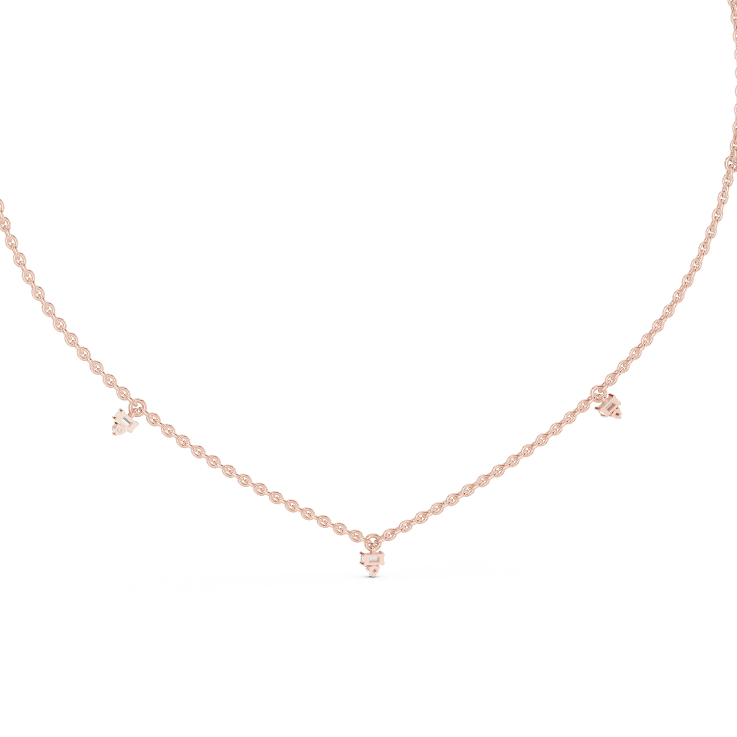 Stillness inspired chain | lucid diamond placement | purity meets intentional modern luxury
