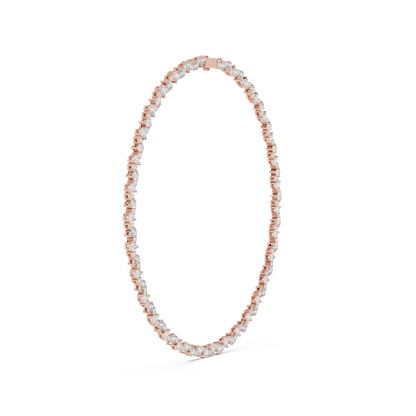 Elysian Pear Diamonds | Royal Tennis Necklace | Heirloom Level Bridal Jewelry