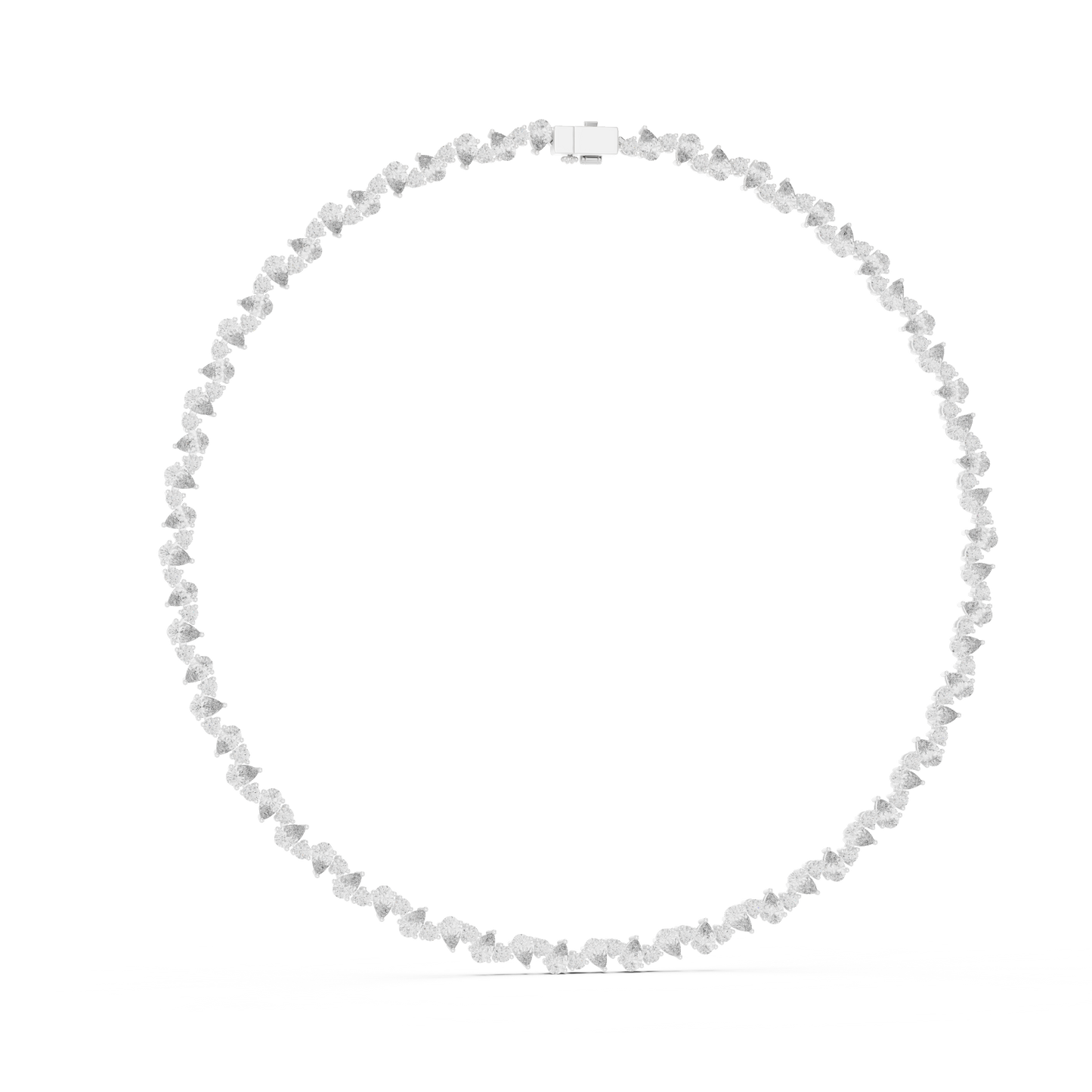 Elysian Pear Diamonds | Royal Tennis Necklace | Heirloom Level Bridal Jewelry