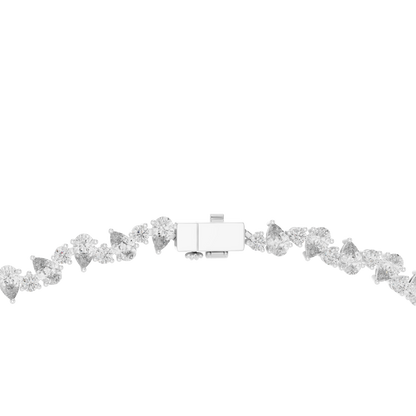 Elysian Pear Diamonds | Royal Tennis Necklace | Heirloom Level Bridal Jewelry