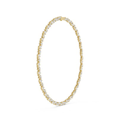 Elysian Pear Diamonds | Royal Tennis Necklace | Heirloom Level Bridal Jewelry