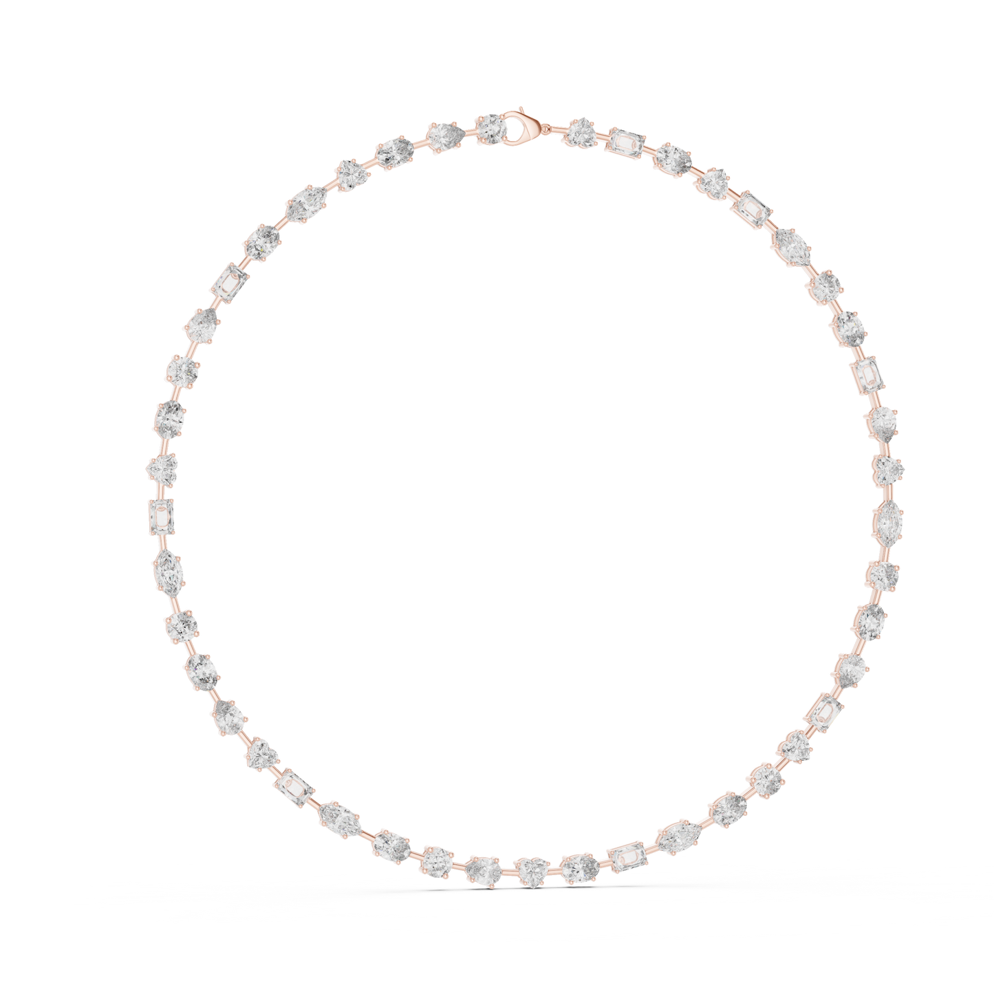 Eclipse Brilliance Chain | Signature Diamond System | Three Tone Legacy Luxury Statement