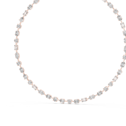 Eclipse Brilliance Chain | Signature Diamond System | Three Tone Legacy Luxury Statement
