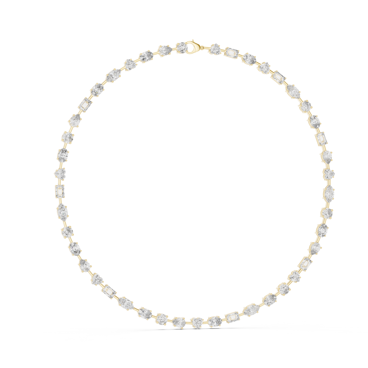 Eclipse Brilliance Chain | Signature Diamond System | Three Tone Legacy Luxury Statement