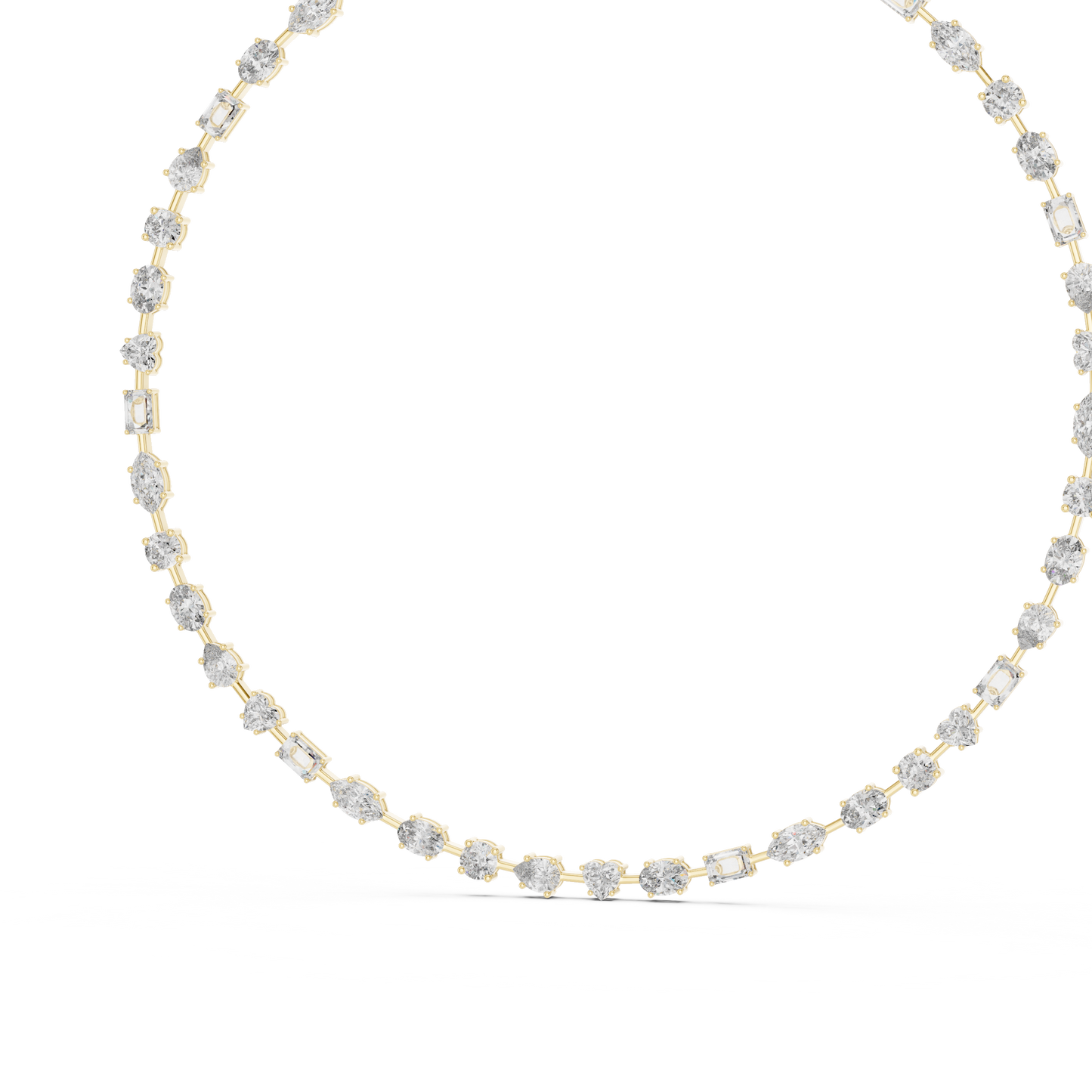 Eclipse Brilliance Chain | Signature Diamond System | Three Tone Legacy Luxury Statement